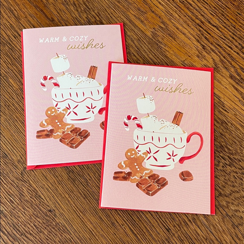 Warm & Cozy Wishes Greeting Cards
